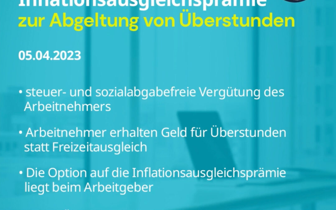 Anna informiert – Die Inflationsausgleichsprämie